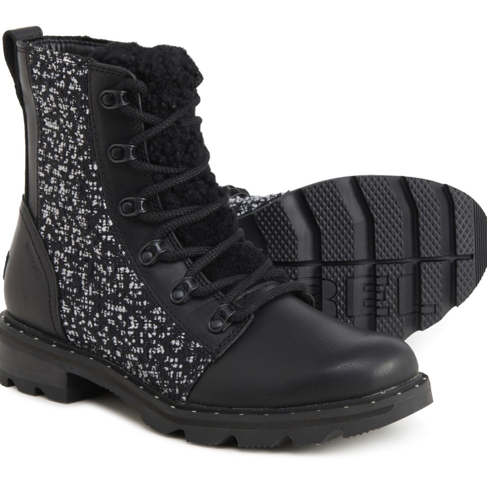 Sorel Lennox Lace Cozy Waterproof Winter Boots